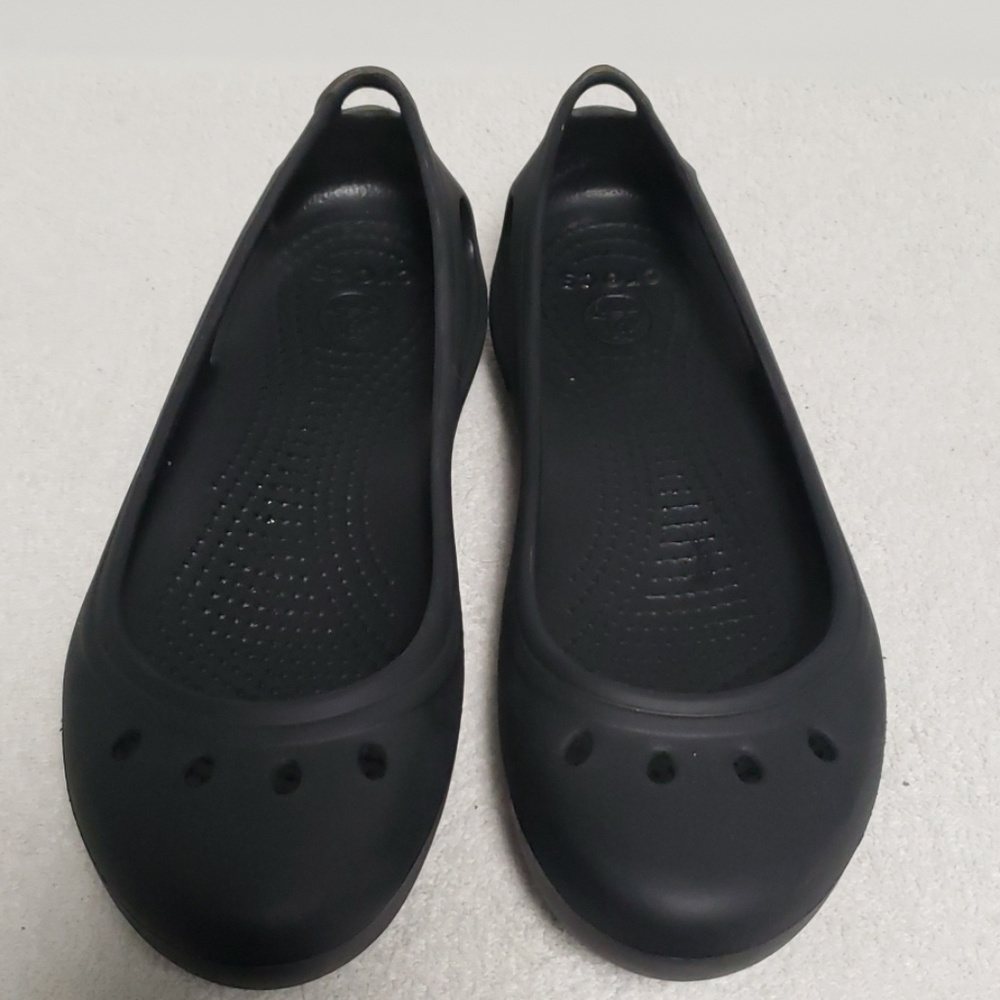 Crocs Women's Black Kadee Flats